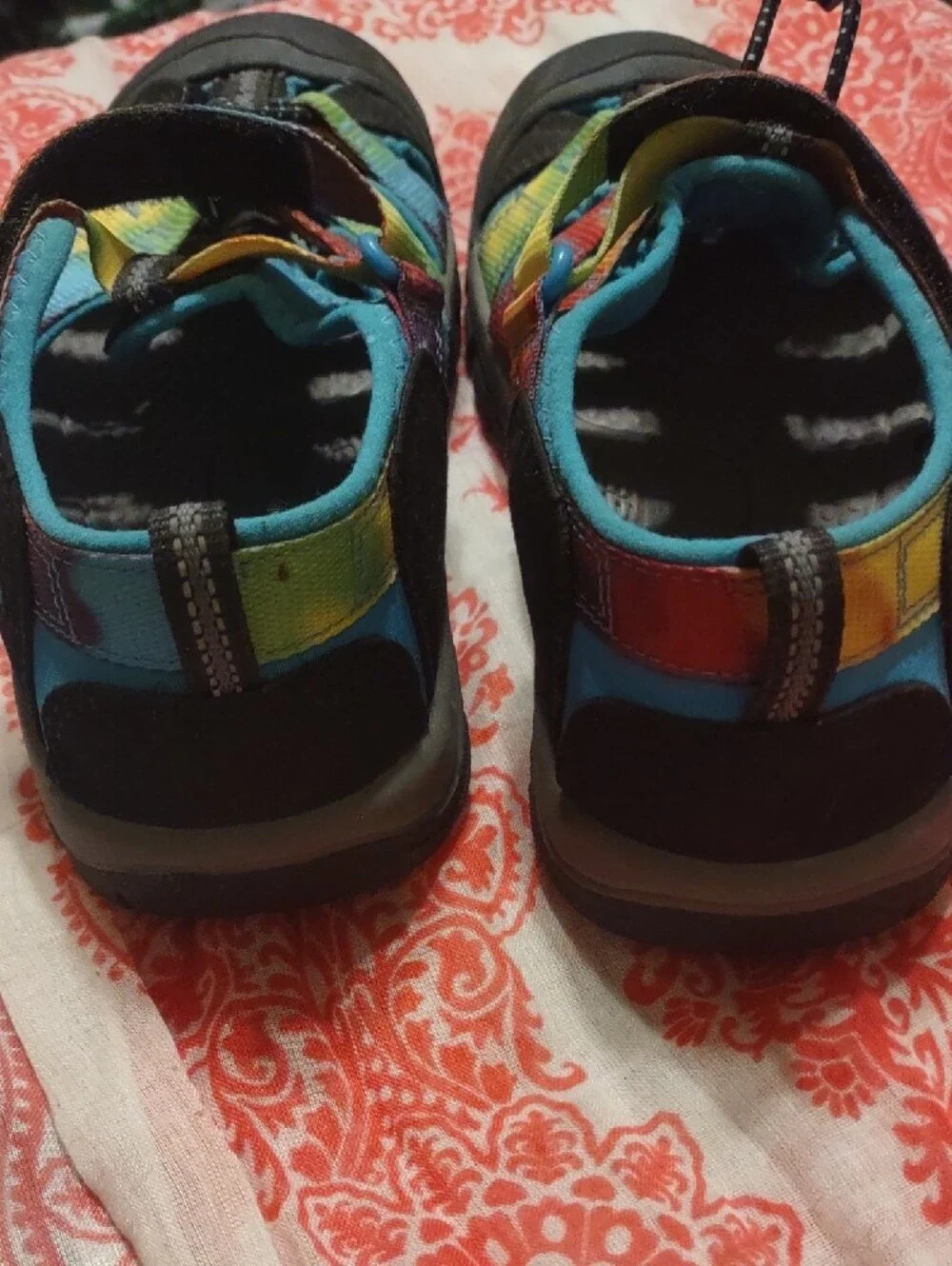 Keen Kids Rainbow Multicolor Water Shoes Size 4